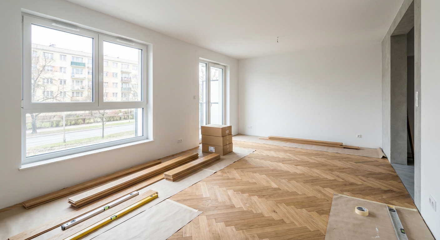 Nowoczesne wykończenie wnętrza - KRIS BUD Leszno